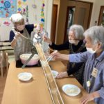 流しそうめん♪