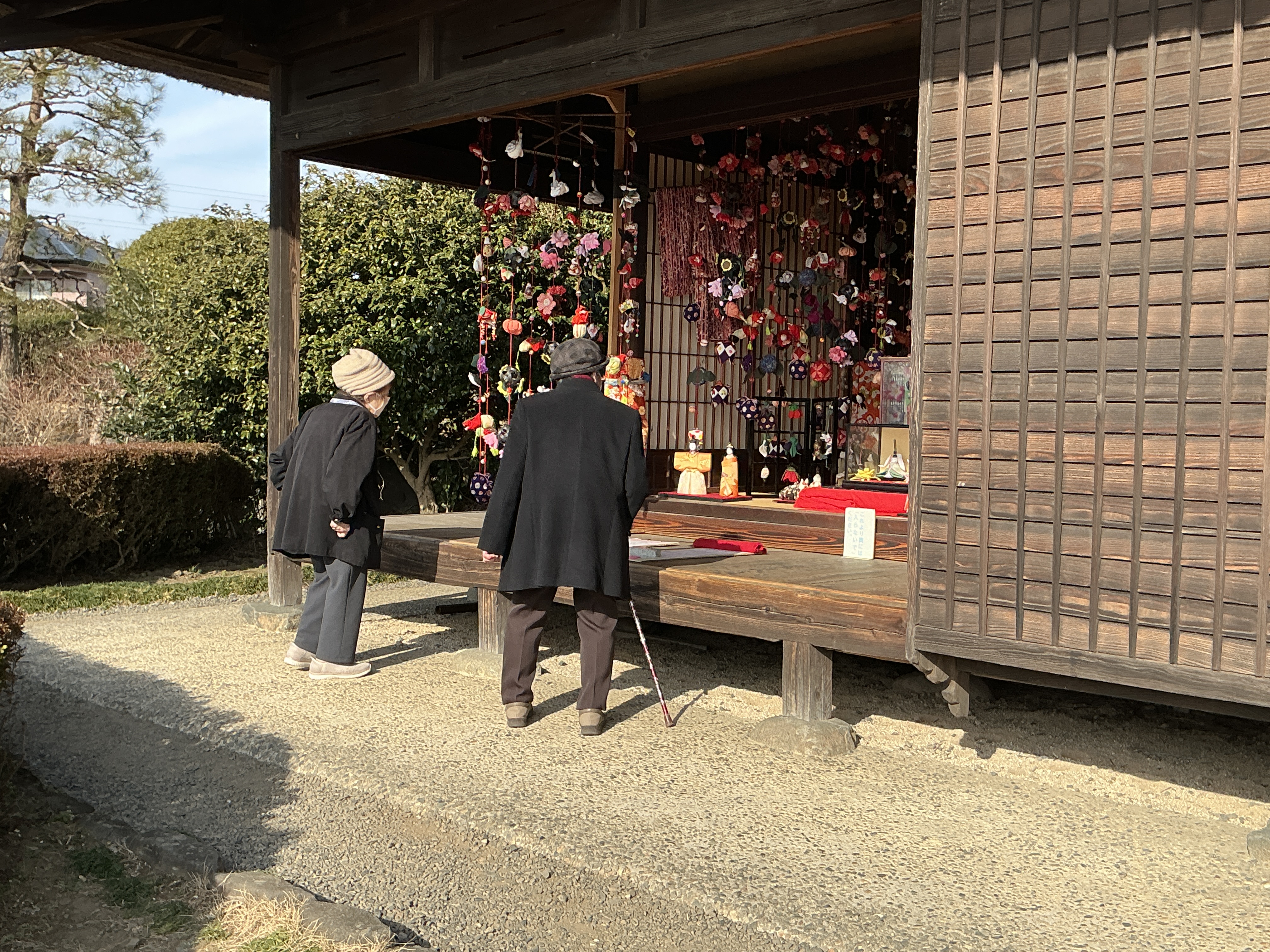 那珂市の曲がり屋へ