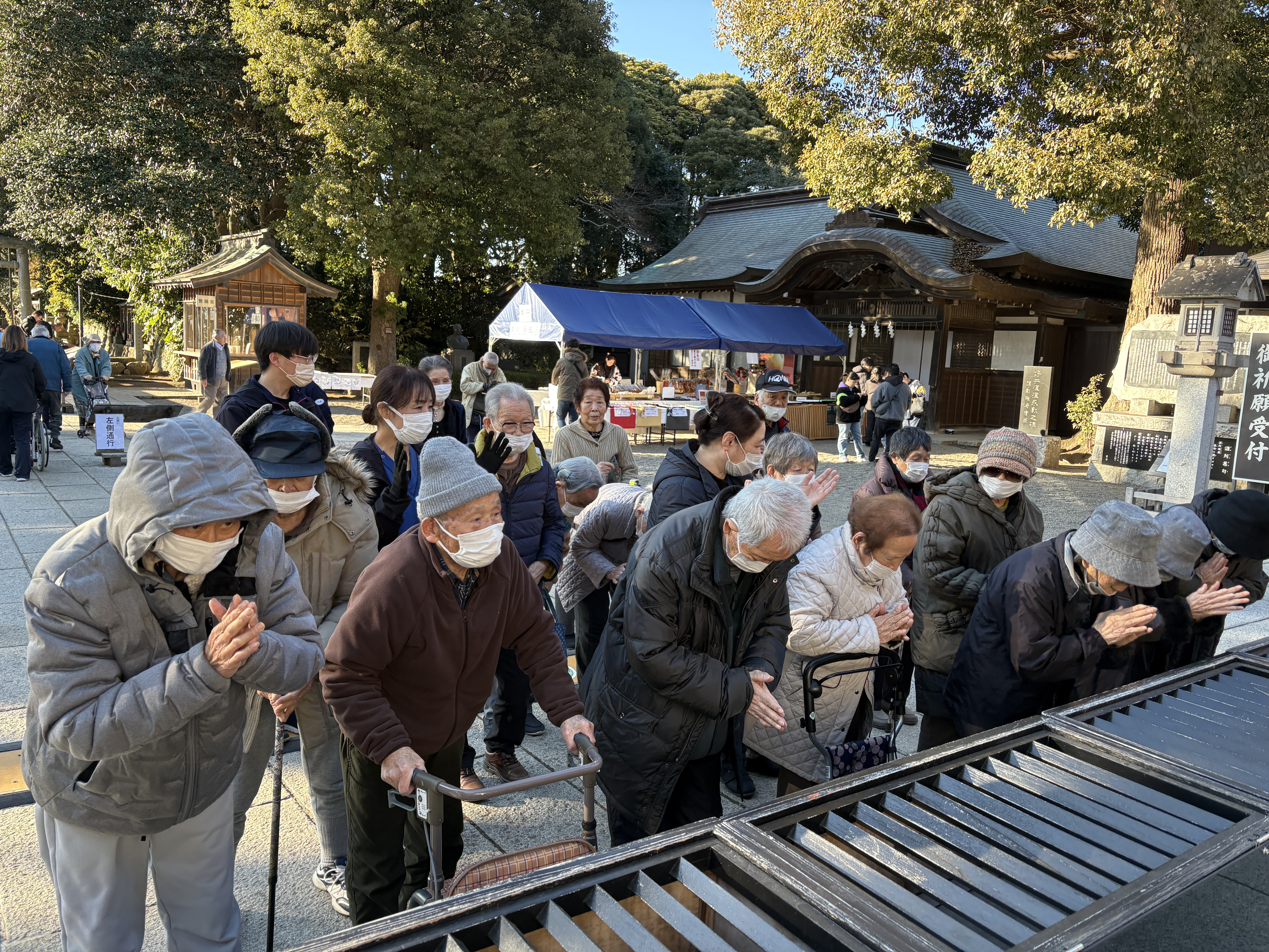 初詣で阿字ヶ浦の酒列磯前神社へ